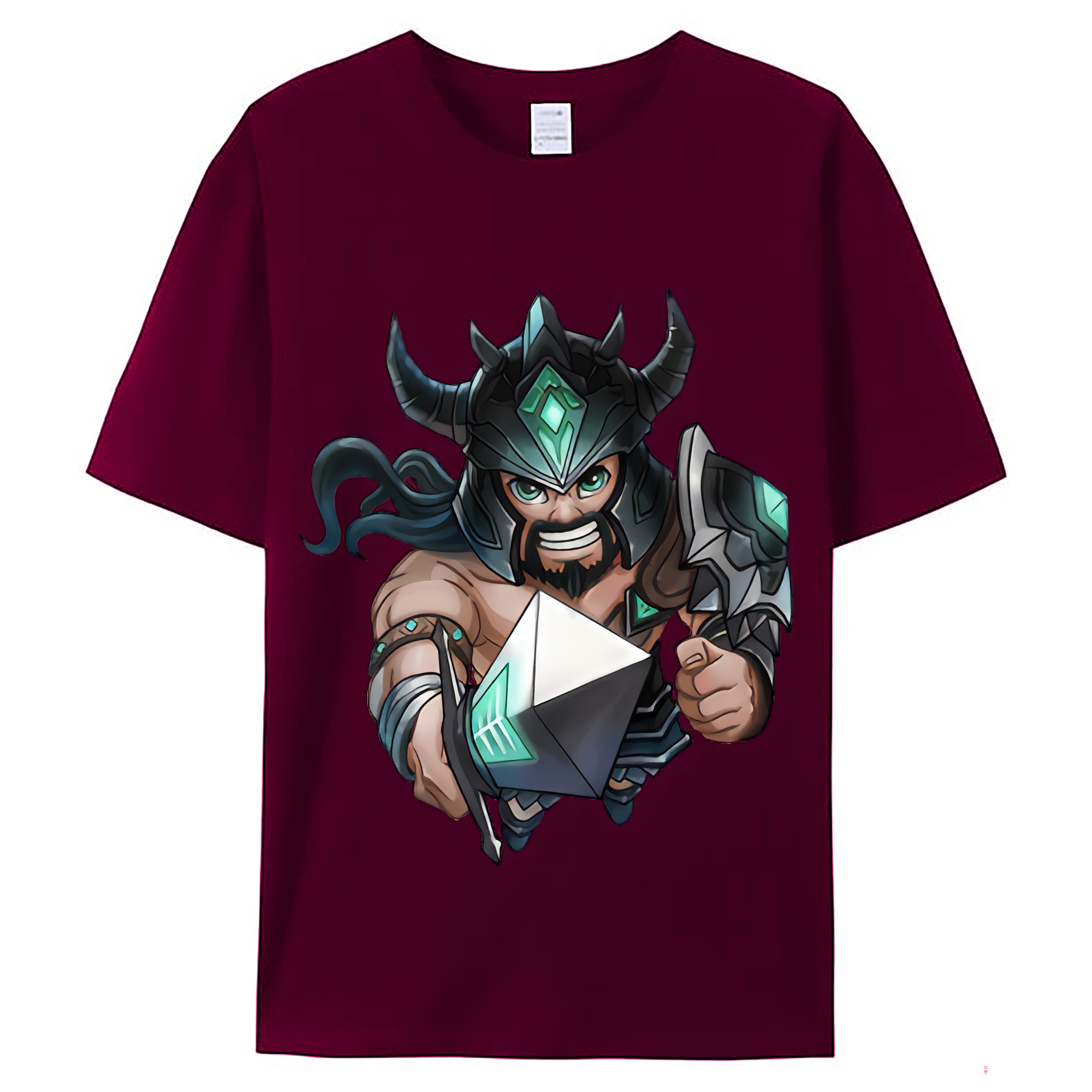 （画像用） リーグ・オブ・レジェンド League of Legends LOL レディースカジュアルプリントTシャツ（綿100％）